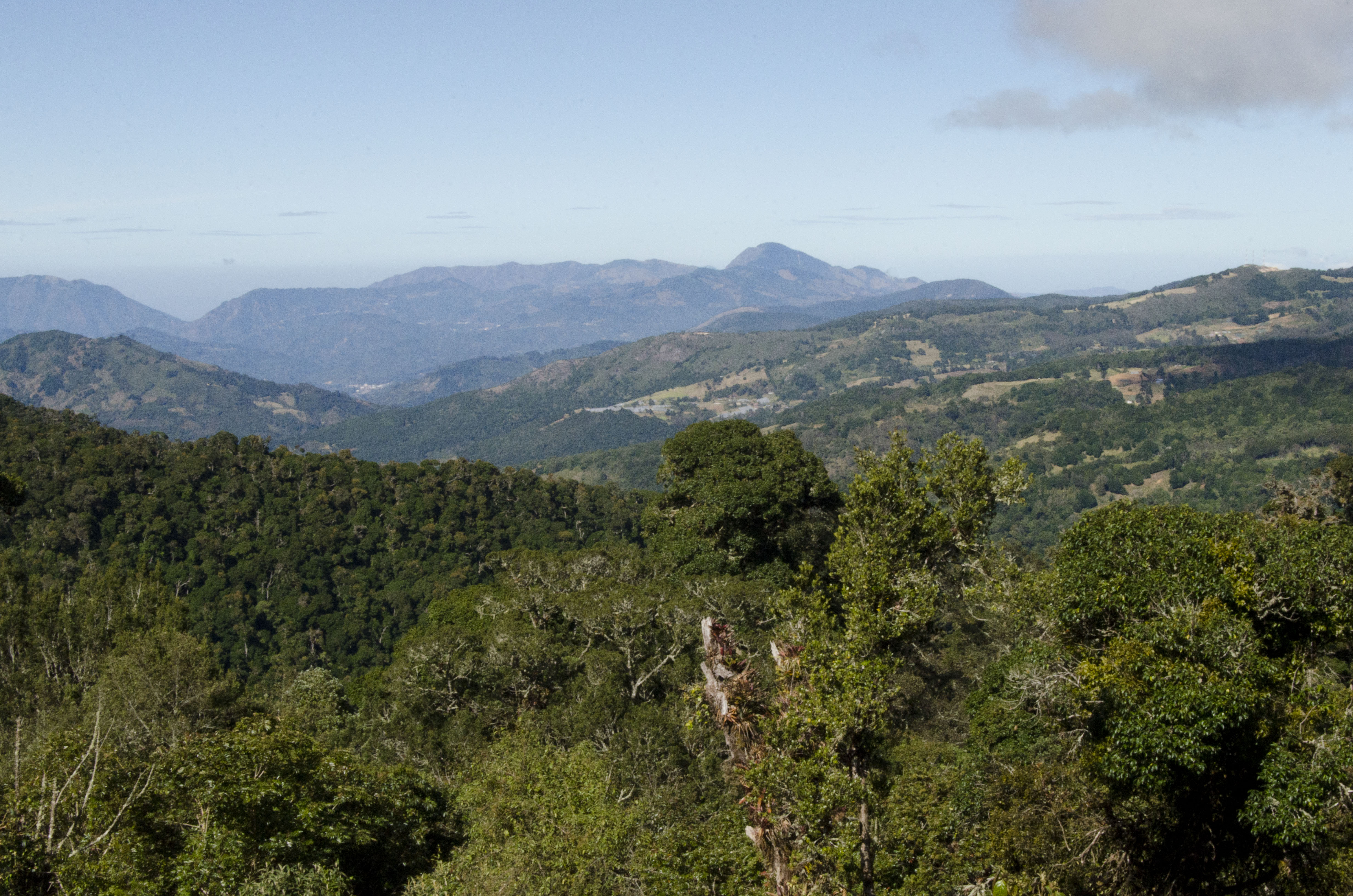 Vista panorámica del Valle de Orosí